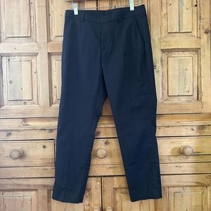 UNIQLO 2‎ Navy Blue Cropped Pants Trousers Dry Stretch